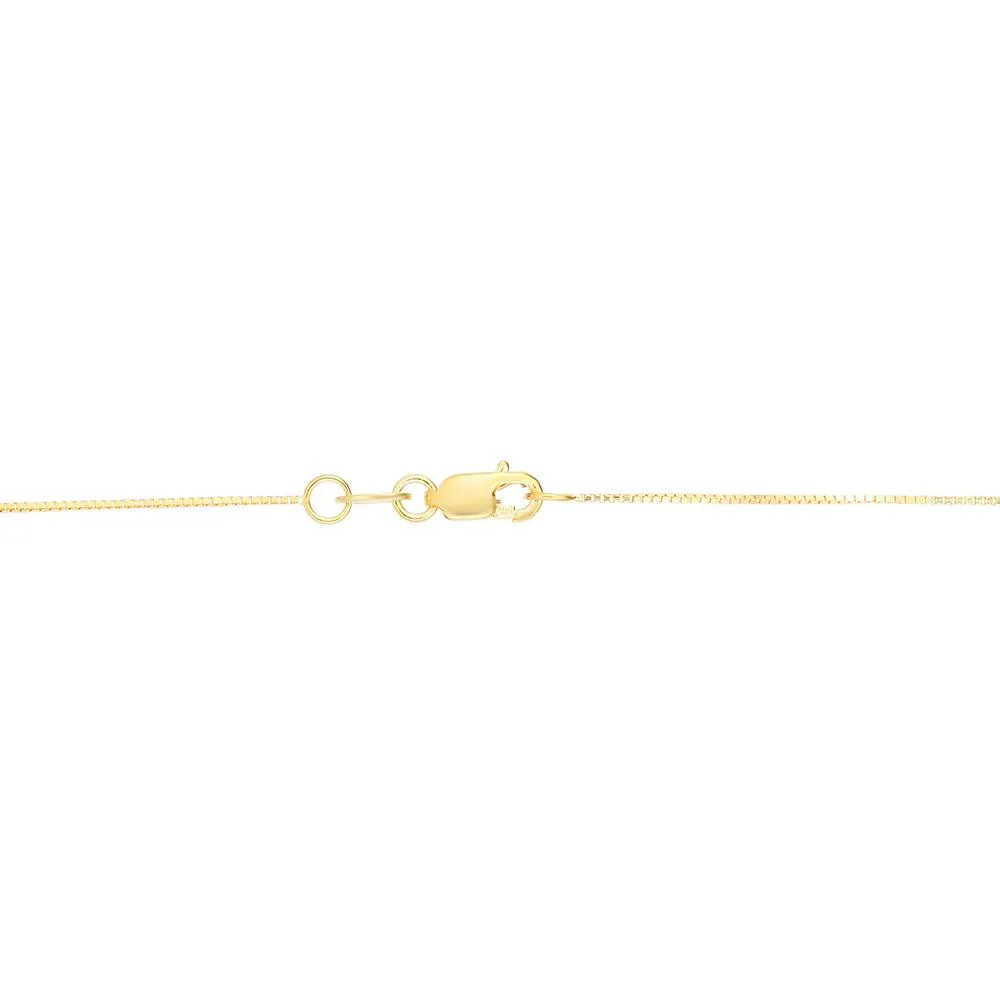 "z" Initial Necklace 14K Yellow Gold Size 18" - Image 2