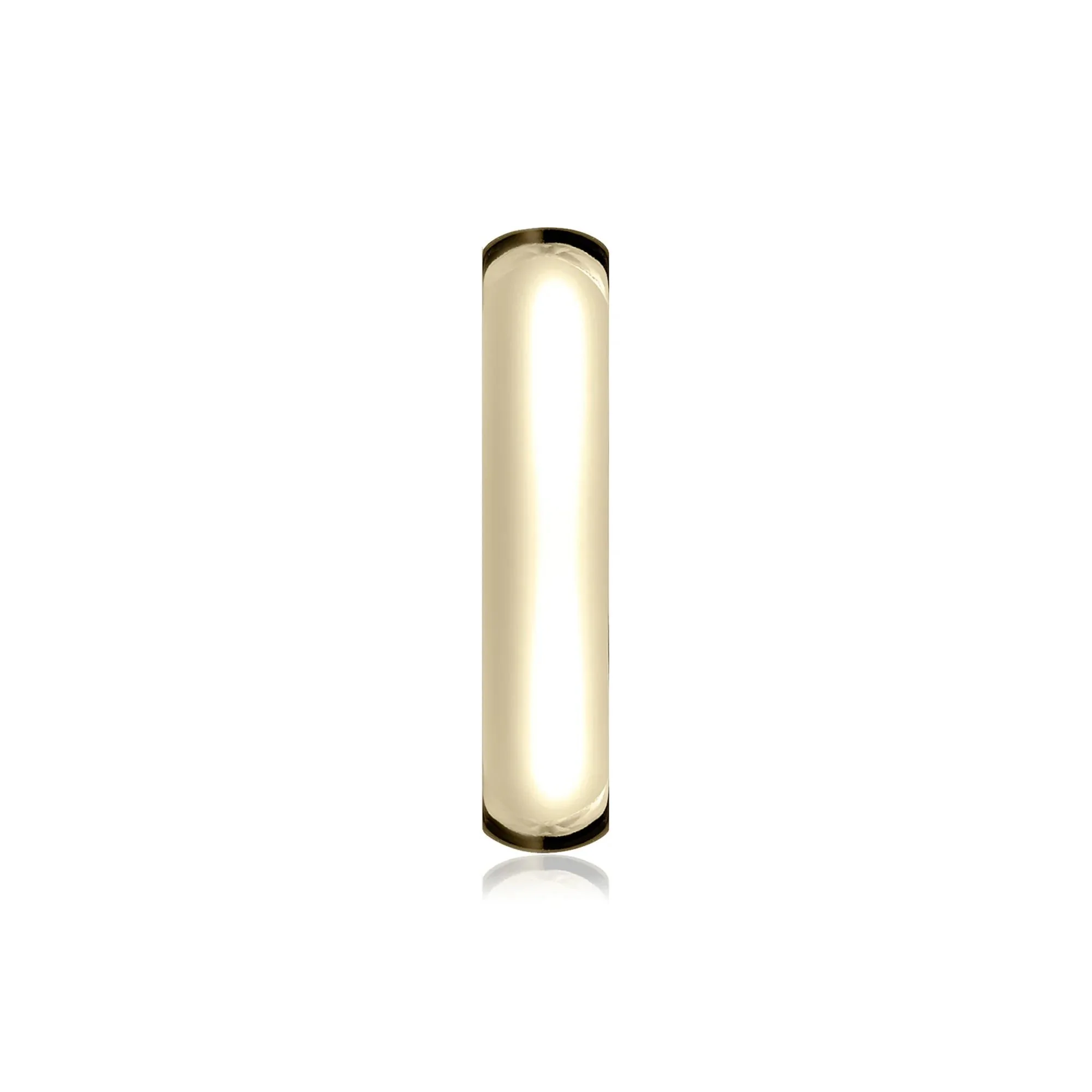 Wedding Band Ring 14K Yellow Gold Size 6.5 5mm - Image 3