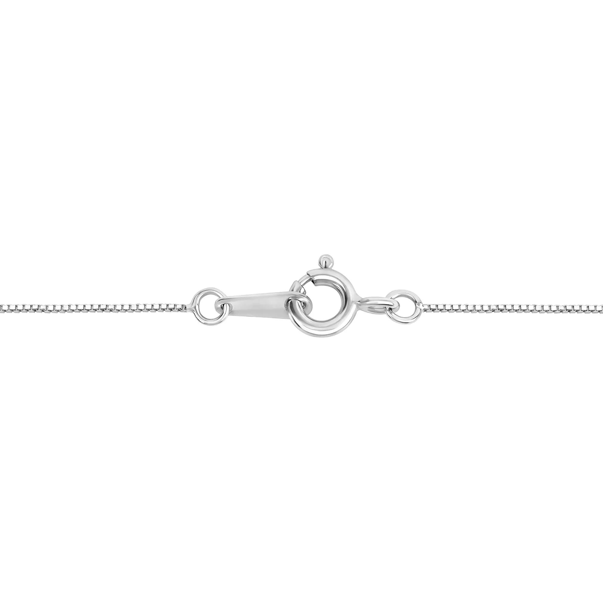 1/3 CT. Tw. Lab Grown Diamond Heart-Shaped Pendant Necklace 14K White Gold Size 18" - Image 3
