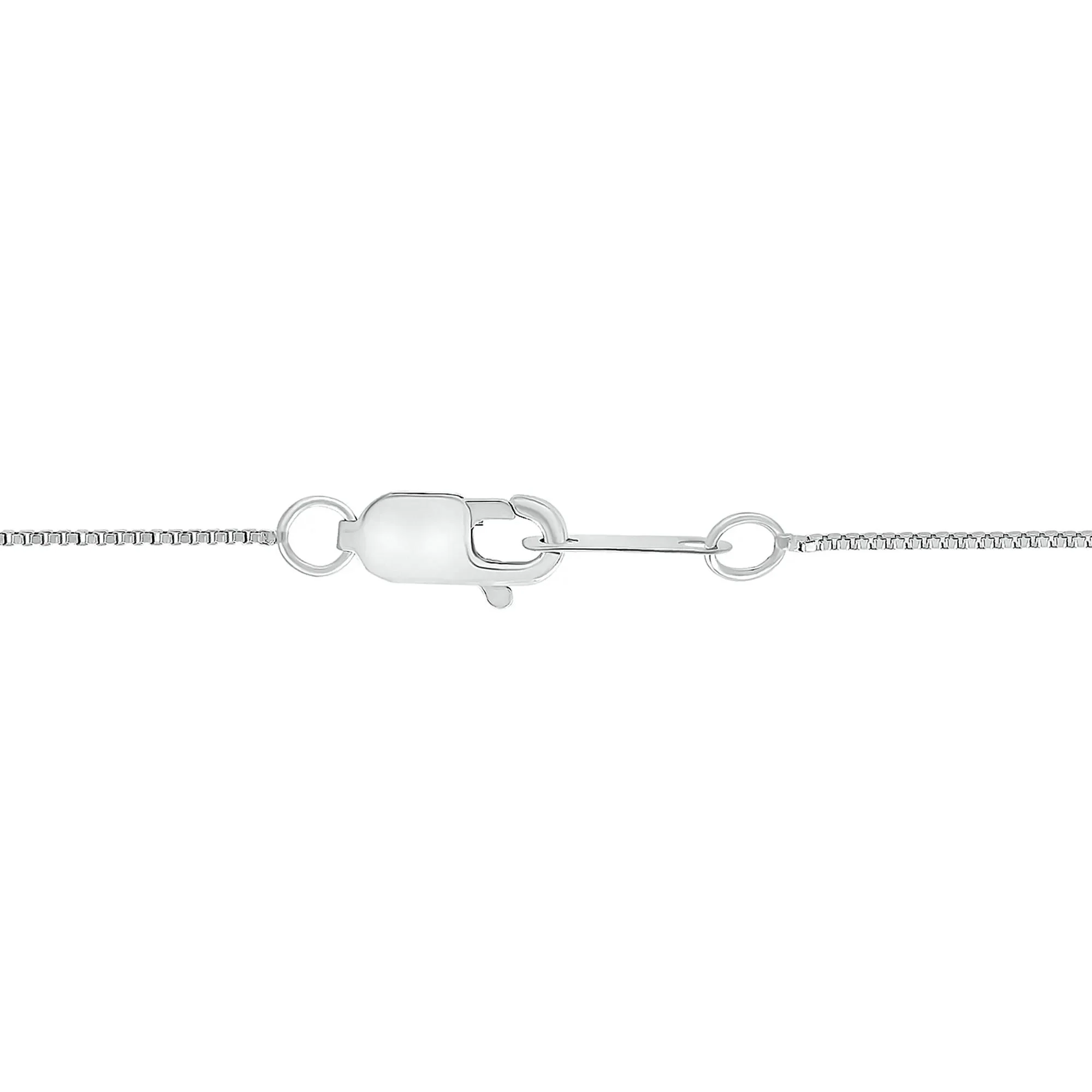 1/10 CT. Tw. Diamond Mother and Child Elephant Pendant Necklace .925 Sterling Silver and 10K Yellow Gold White Size 17.5" - Image 3