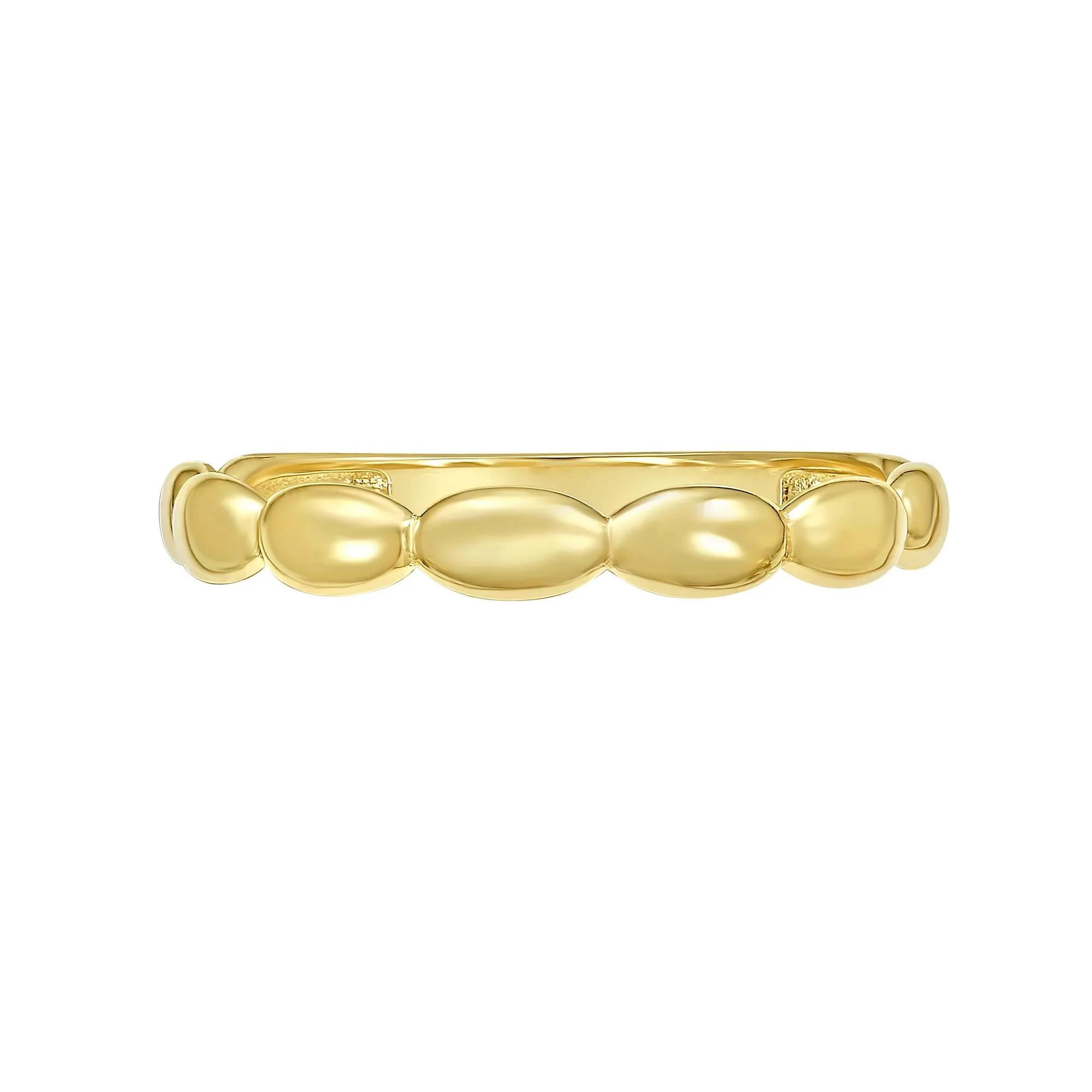 Twist Band Ring 14K Yellow Gold Size 7.5