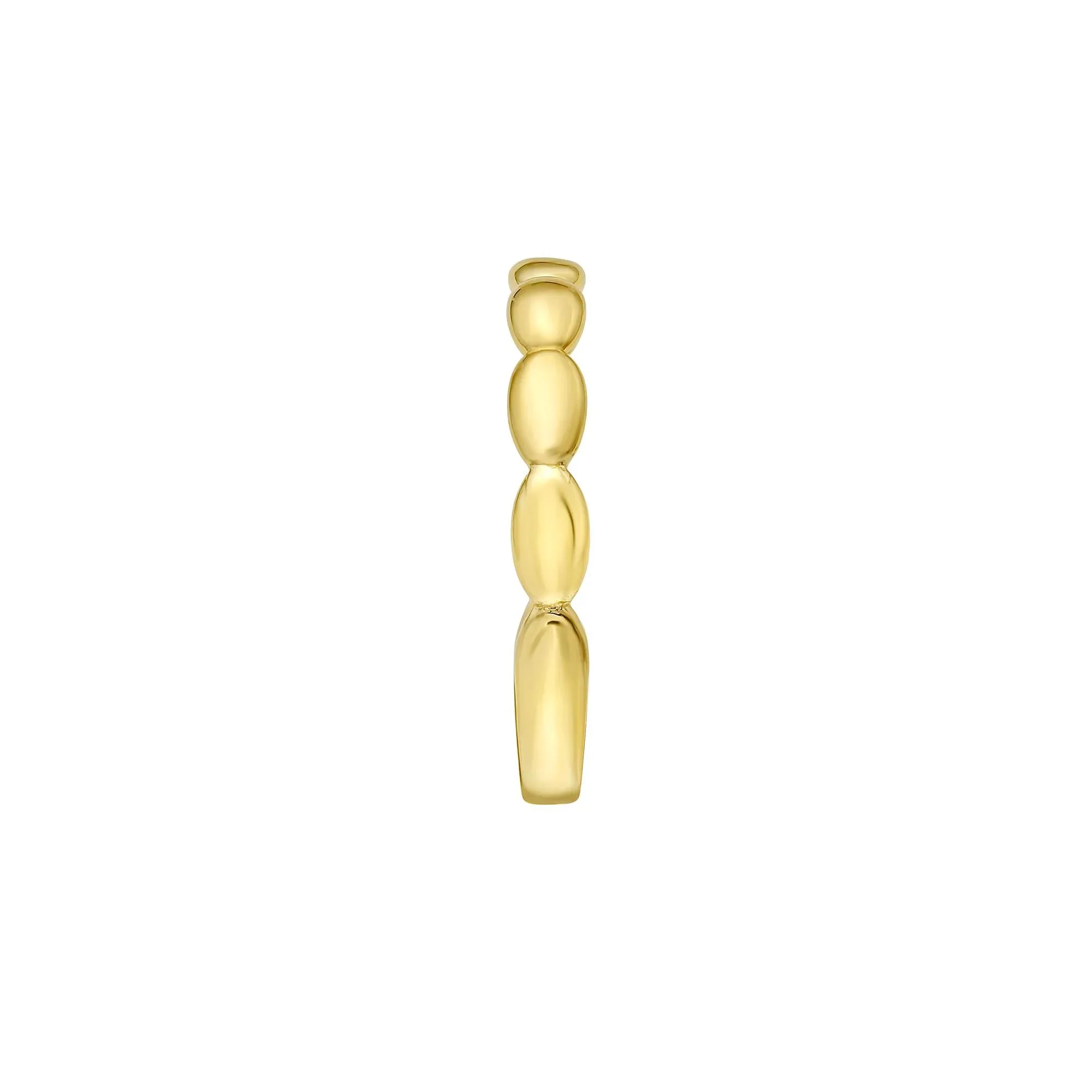 Twist Band Ring 14K Yellow Gold Size 8 - Image 3